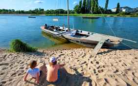 Immer am Wasser - für Kinder ist die Loire ein toller Begleiter